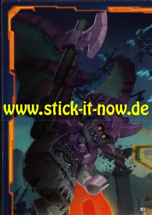Lego Nexo Knights Trading Cards - Serie 2 (2017) - Nr. 91