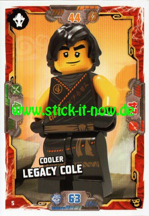 Lego Ninjago Trading Cards - SERIE 6 "Next Level" (2021) - Nr. 5