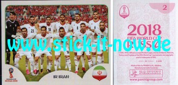 Panini WM 2018 Russland "Sticker" INT/Edition - Nr. 161