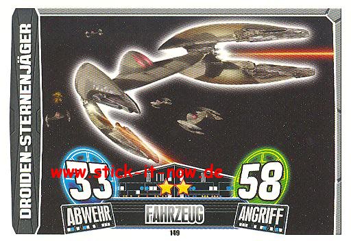 Force Attax Movie Collection - Serie 3 - DROIDEN-STERNENJÄGER - Nr. 149