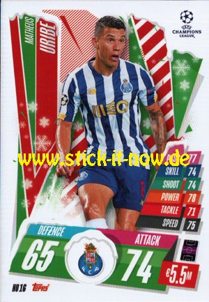 Match Attax Champions League 2020/21 "Festive" - Nr. HU 16