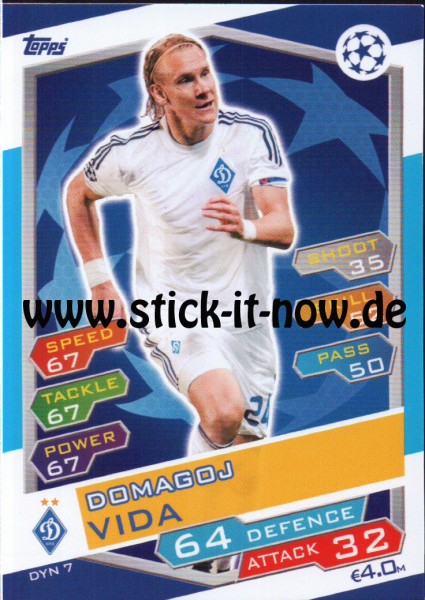 Match Attax Champions League 16/17 - Nr. DYN 7