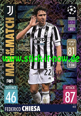 Match Attax Champions League 2021/22 - Nr. 412 (Man of the Match)