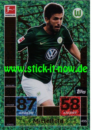 Topps Match Attax Bundesliga 18/19 "Action" - Nr. 495 (Matchwinner)