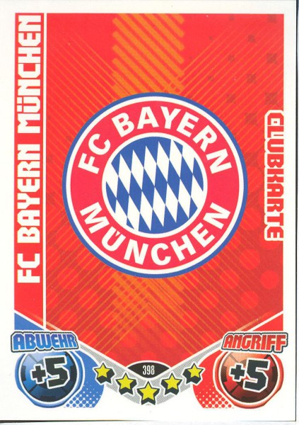 Match Attax 11/12 - Bayern München - Clubkarte