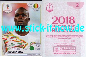 Panini WM 2018 Russland "Sticker" INT/Edition - Nr. 614