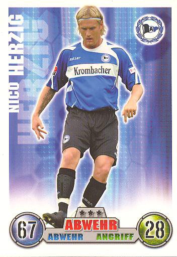 Nico Herzig - Match Attax 08/09 - Arm. Bielefeld