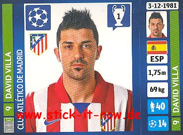 Panini Champions League 13/14 Sticker - Nr. 501