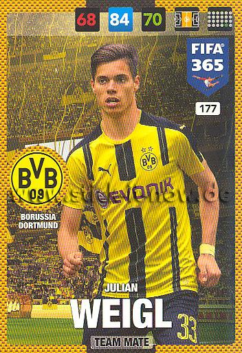 Panini Adrenalyn XL "FIFA 365" (2017) - Nr. 177