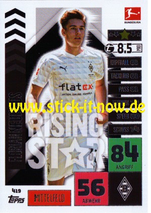 Topps Match Attax Bundesliga 2020/21 - Nr. 419 (Rising Star)