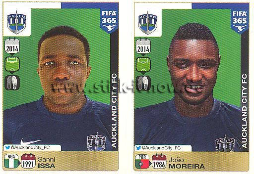 Panini FIFA 365 Sticker - Nr. 699 - 700