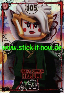 Lego Ninjago Trading Cards - SERIE 3 (2018) - Nr. 55 (ULTRA)