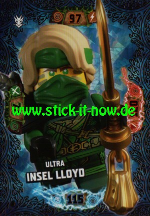 Lego Ninjago Trading Cards - SERIE 6 "Next Level" (2021) - Nr. 4 (Ultra)