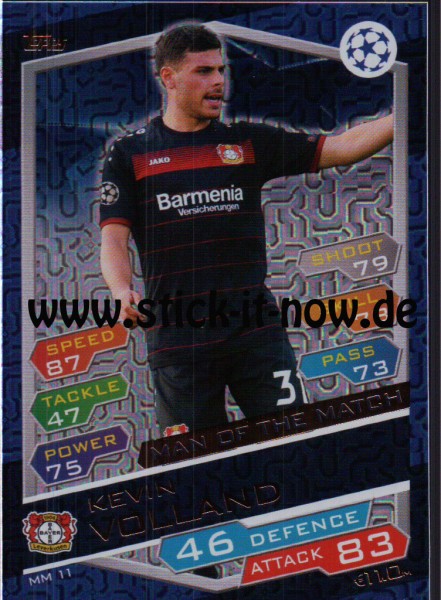 Match Attax Champions League 16/17 - Nr. MM 11