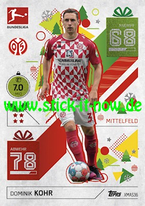 Topps Match Attax Bundesliga 2021/22 - Nr. XMAS 36