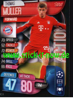 Match Attax Champions League 2019/20 "Extra" - Nr. AC 9