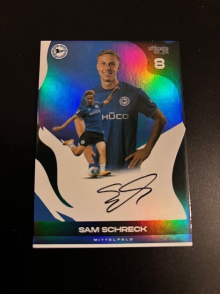 This is Arminia (2025) - On Card Signature - Sam Schreck 17/70