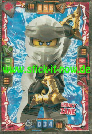 Lego Ninjago Trading Cards - SERIE 4 (2019) - Nr. 31 ( Kristall )