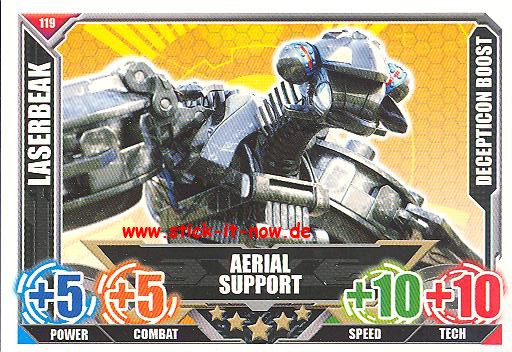 Transformers Sammelkarten - Laserbeak - Nr. 119