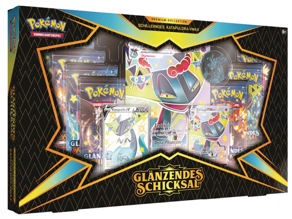 Pokémon Glänzendes Schicksal - Premium-Kollektion "Katapuldra Vmax"