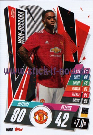 Match Attax Champions League 2020/21 - Nr. MNU 6