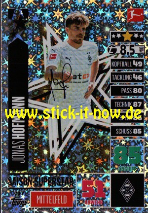 Topps Match Attax Bundesliga 2020/21 "Extra" - Nr. 707 (Glitzer)