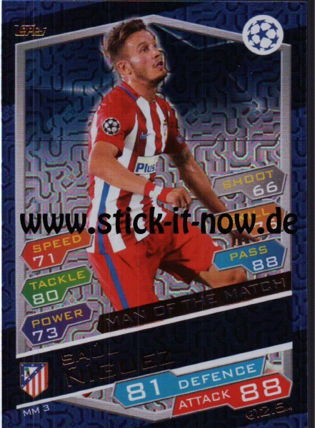 Match Attax Champions League 16/17 - Nr. MM 3