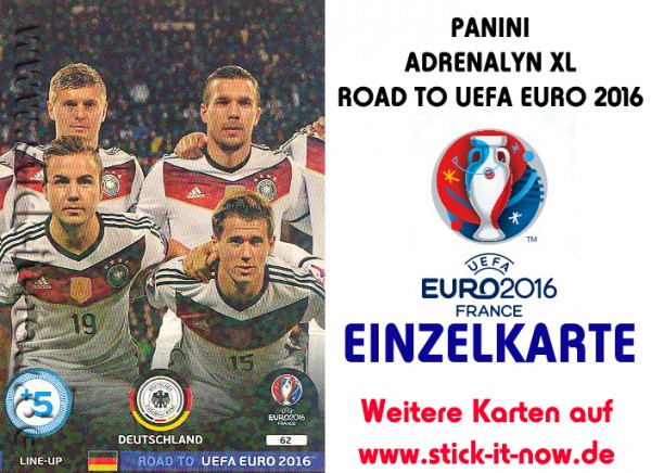 Adrenalyn XL - Road to UEFA Euro 2016 France - Nr. 62