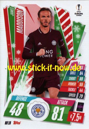 Match Attax Champions League 2020/21 "Festive" - Nr. HU 18