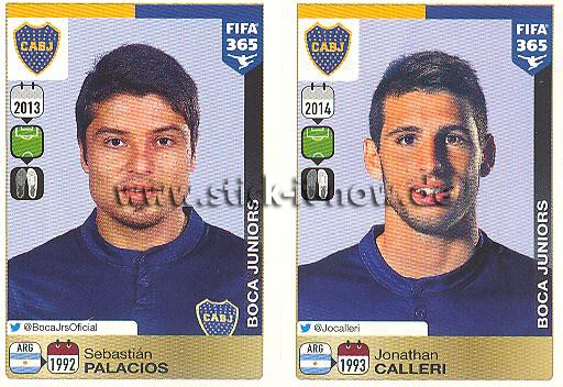 Panini FIFA 365 Sticker - Nr. 97 - 98