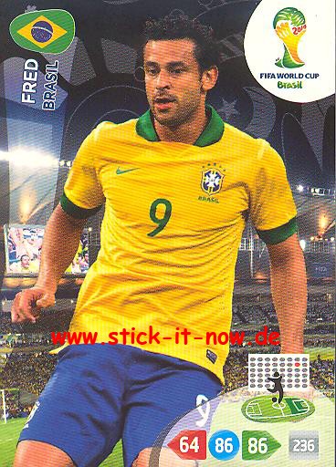 Panini Adrenalyn XL Brasil WM 2014 - FRED