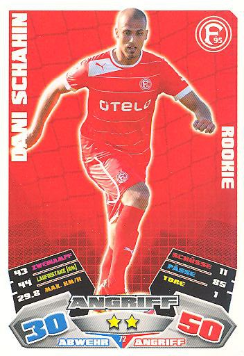 Match Attax 12/13 - Dani Schahin - Fortuna Düsseldorf - Nr. 72