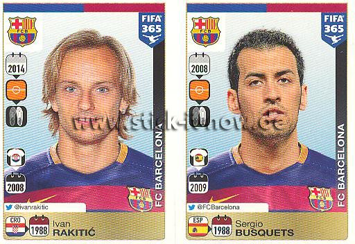 Panini FIFA 365 Sticker - Nr. 363 - 364