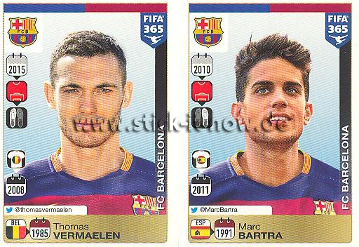 Panini FIFA 365 Sticker - Nr. 348 - 349