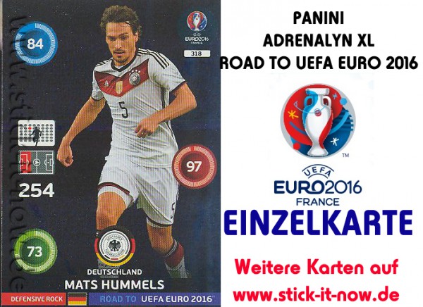 Adrenalyn XL - Road to UEFA Euro 2016 France - Nr. 318