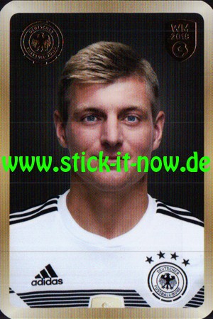 Ferrero DFB Team Cards WM 2018 - Toni KROOS - Nr. 9