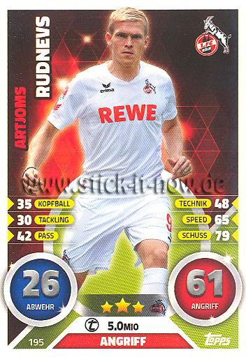 Topps Match Attax Bundesliga 16/17 - Nr. 195