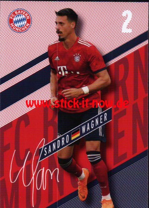FC Bayern München 18/19 "Karte" - Nr. 23