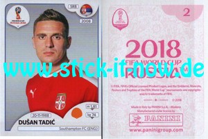 Panini WM 2018 Russland "Sticker" INT/Edition - Nr. 410