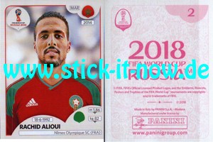 Panini WM 2018 Russland "Sticker" INT/Edition - Nr. 157