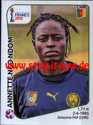 Panini Frauen WM 2019 Frankreich - Nr. 349