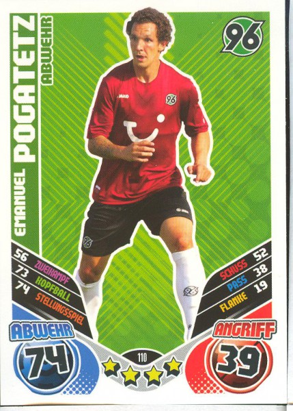 Emanuel Pogatetz - Match Attax 11/12