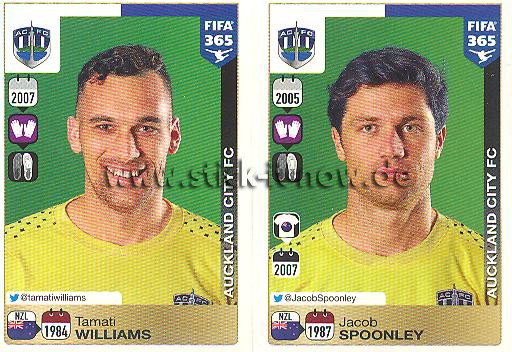 Panini FIFA 365 Sticker - Nr. 672 - 673