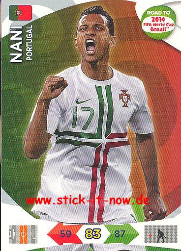 Panini Adrenalyn XL Road to WM 2014 - NANI