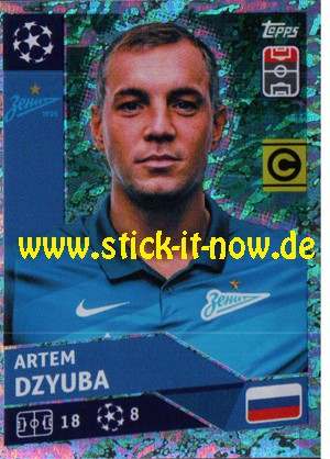 Champions League 2020/2021 "Sticker" - Nr. ZSP 18 (Glitzer)