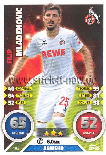 Topps Match Attax Bundesliga 16/17 - Nr. 184