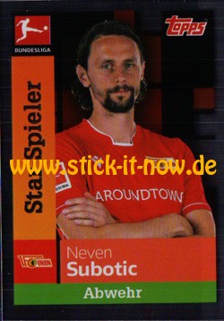 Topps Fußball Bundesliga 2019/20 "Sticker" (2019) - Nr. 38 (Glitzer)