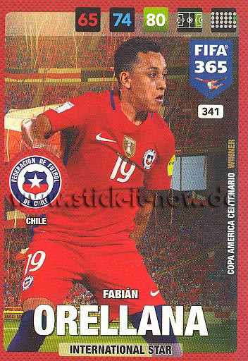 Panini Adrenalyn XL "FIFA 365" (2017) - Nr. 341