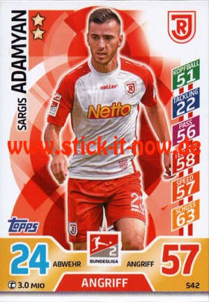 Topps Match Attax Bundesliga 17/18 EXTRA - Nr. 542