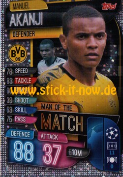 Match Attax Champions League 2019/20 - Nr. M DOR (Man of the Match)